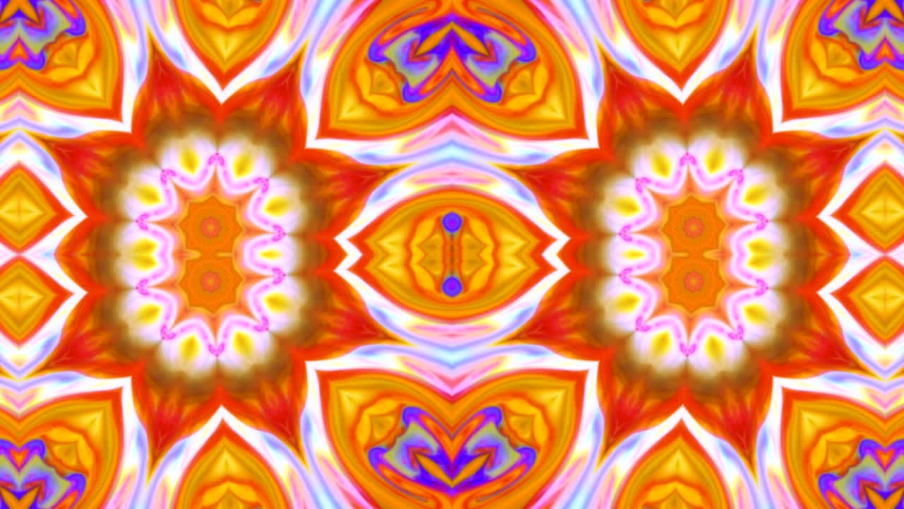 movimiento de fondo de caleidoscopio de explosión decorativa