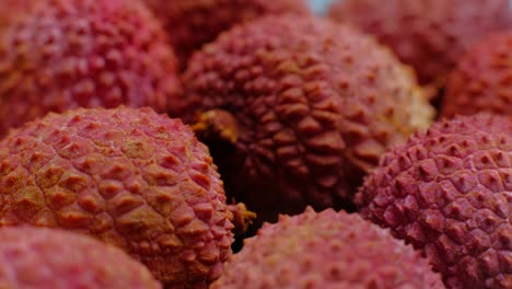 frutas exóticas de litchi