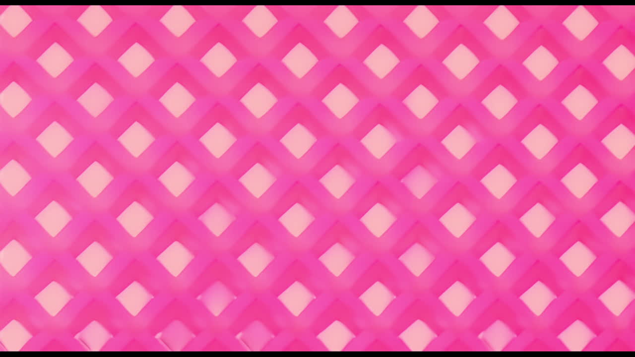 Pink Geometric Diamond Pattern Background