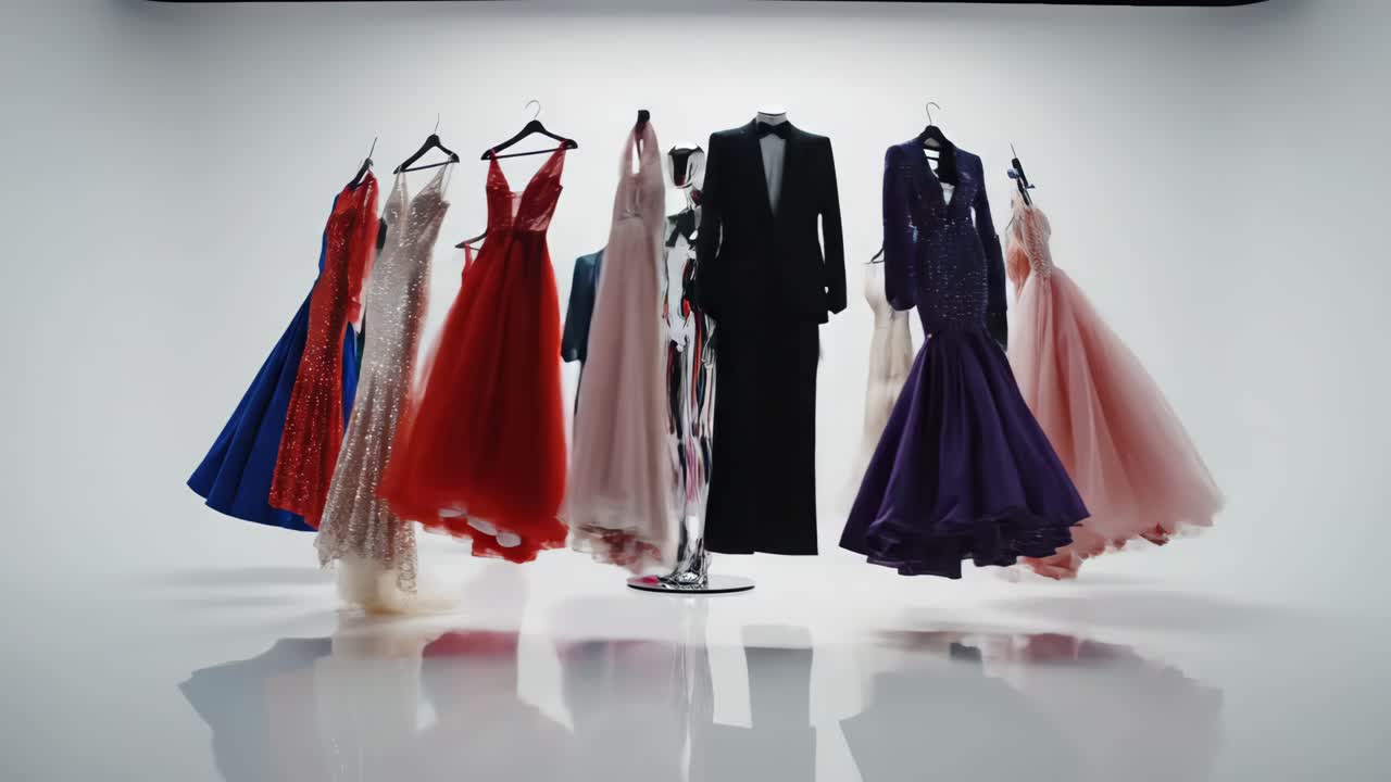 Elegant and Colorful Dresses