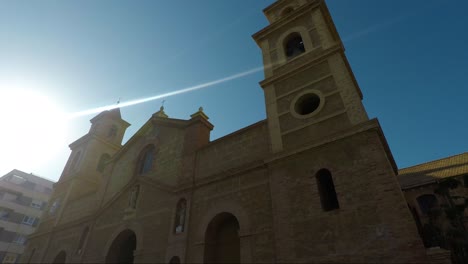 old church in the middle of torrevieja ,spain alicante