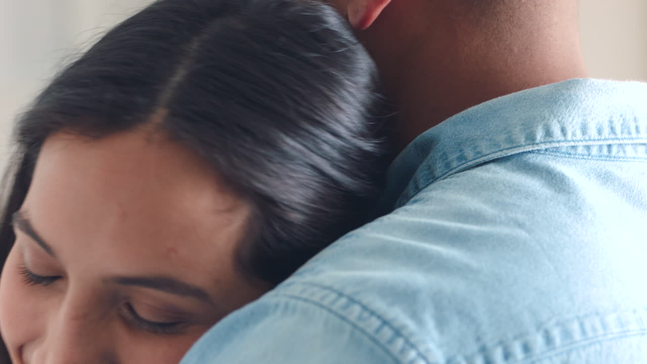 Loving Couple Hugging