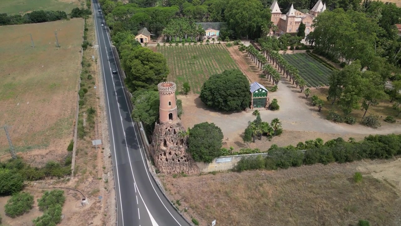 Storico parco botanico Samà a Cambrils.