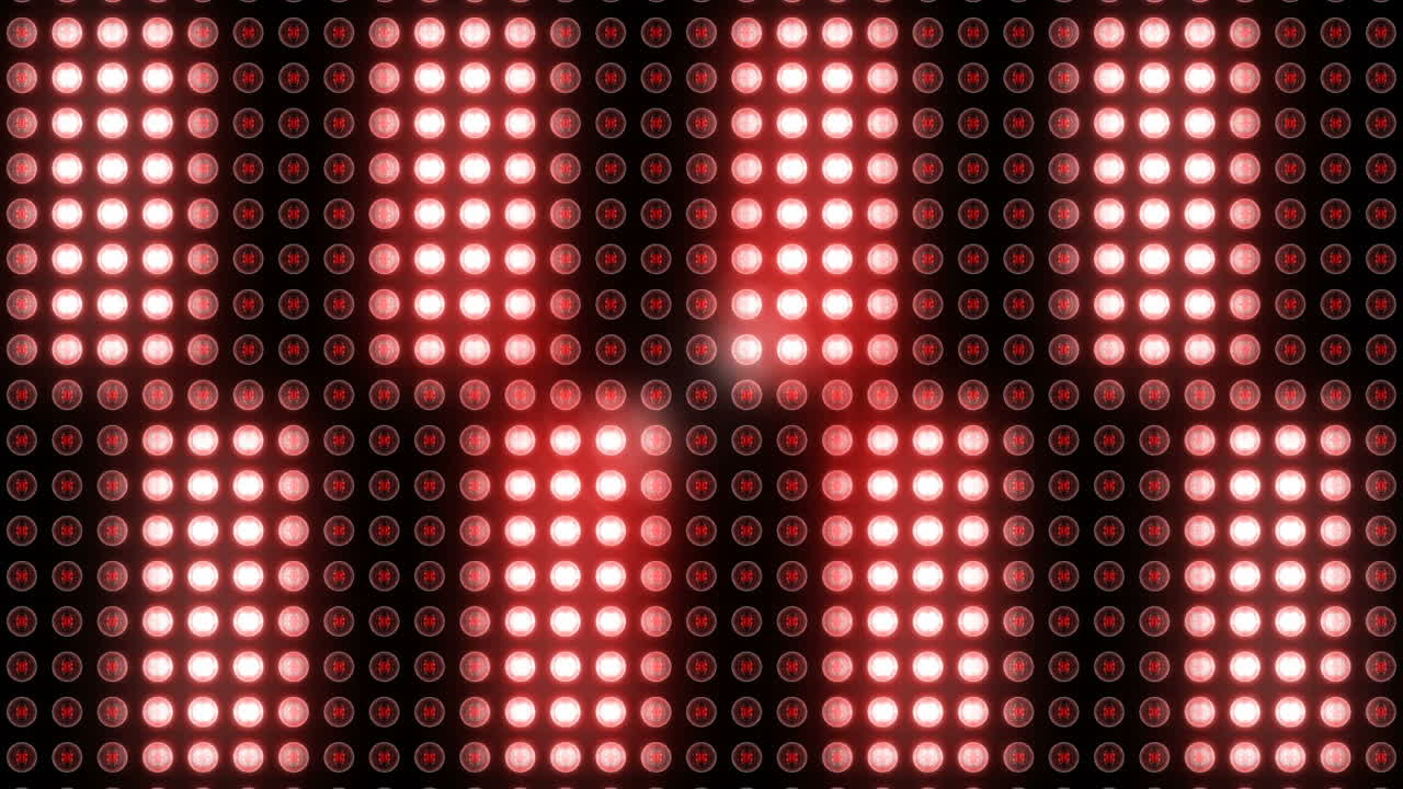 Flickering disco light at club
