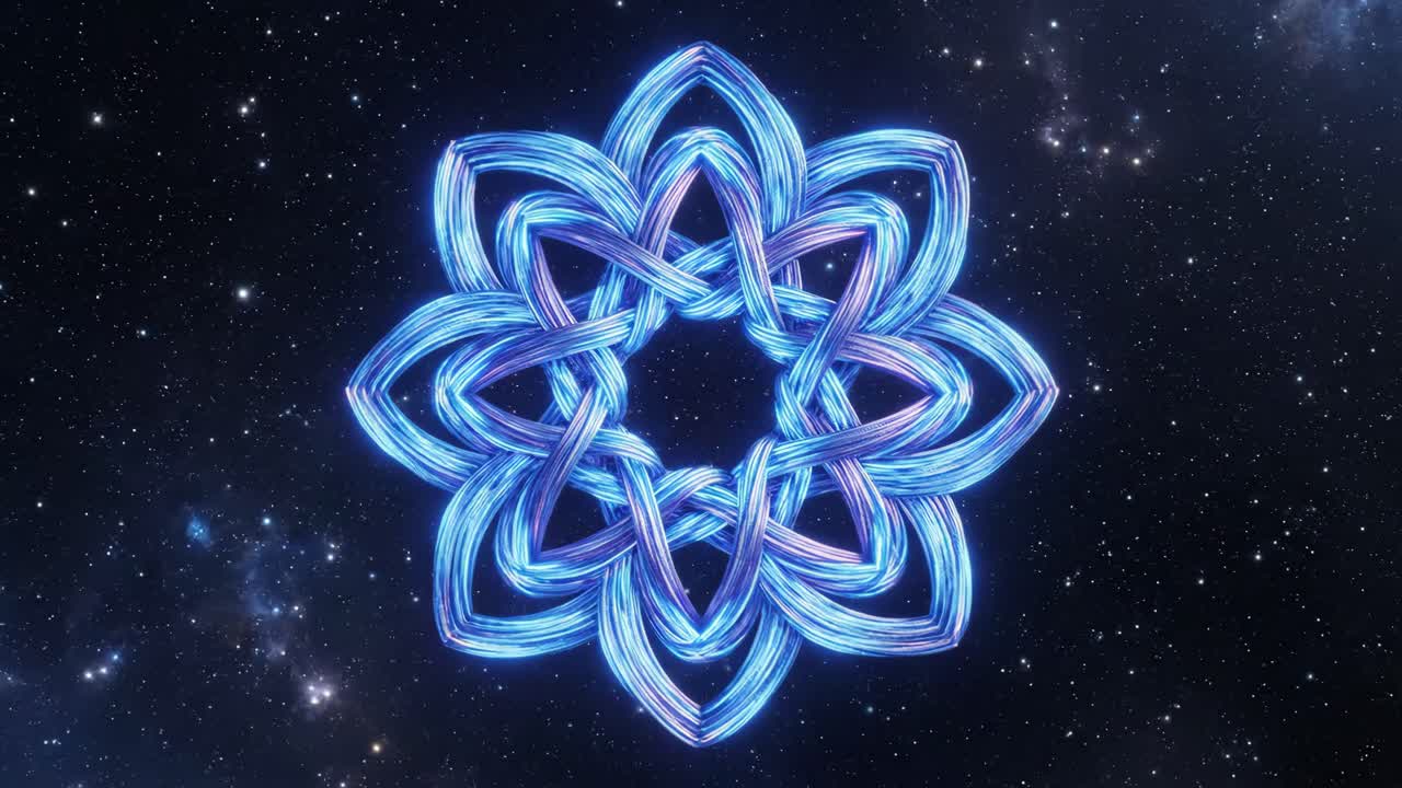 Abstract Geometric Knot in Space