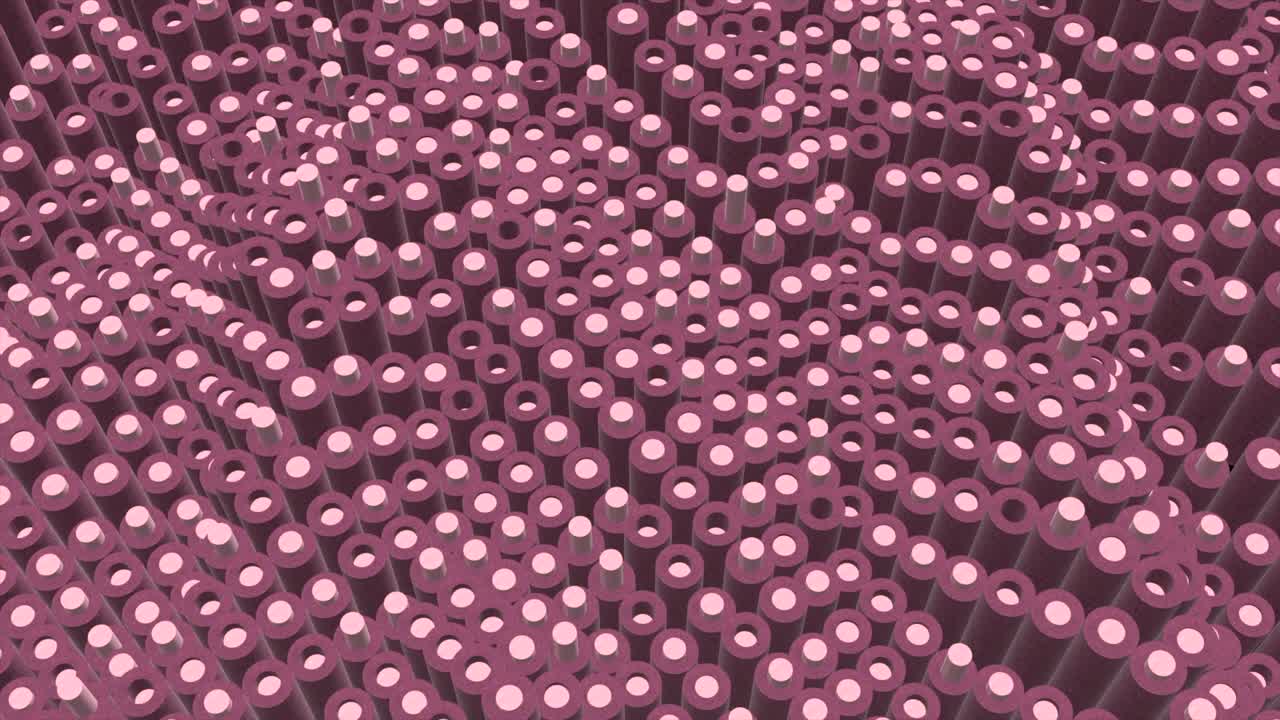 patrón abstracto de cilindros y círculos