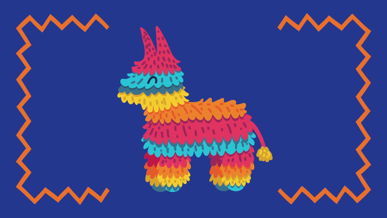 Colorful Piñata Illustration