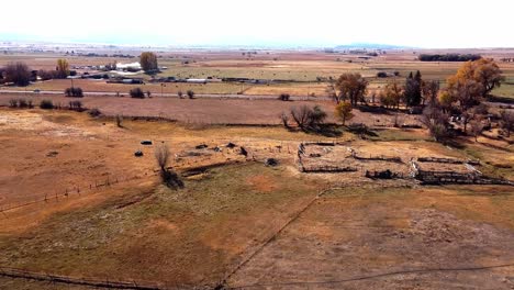 countryside farmland of rural utah