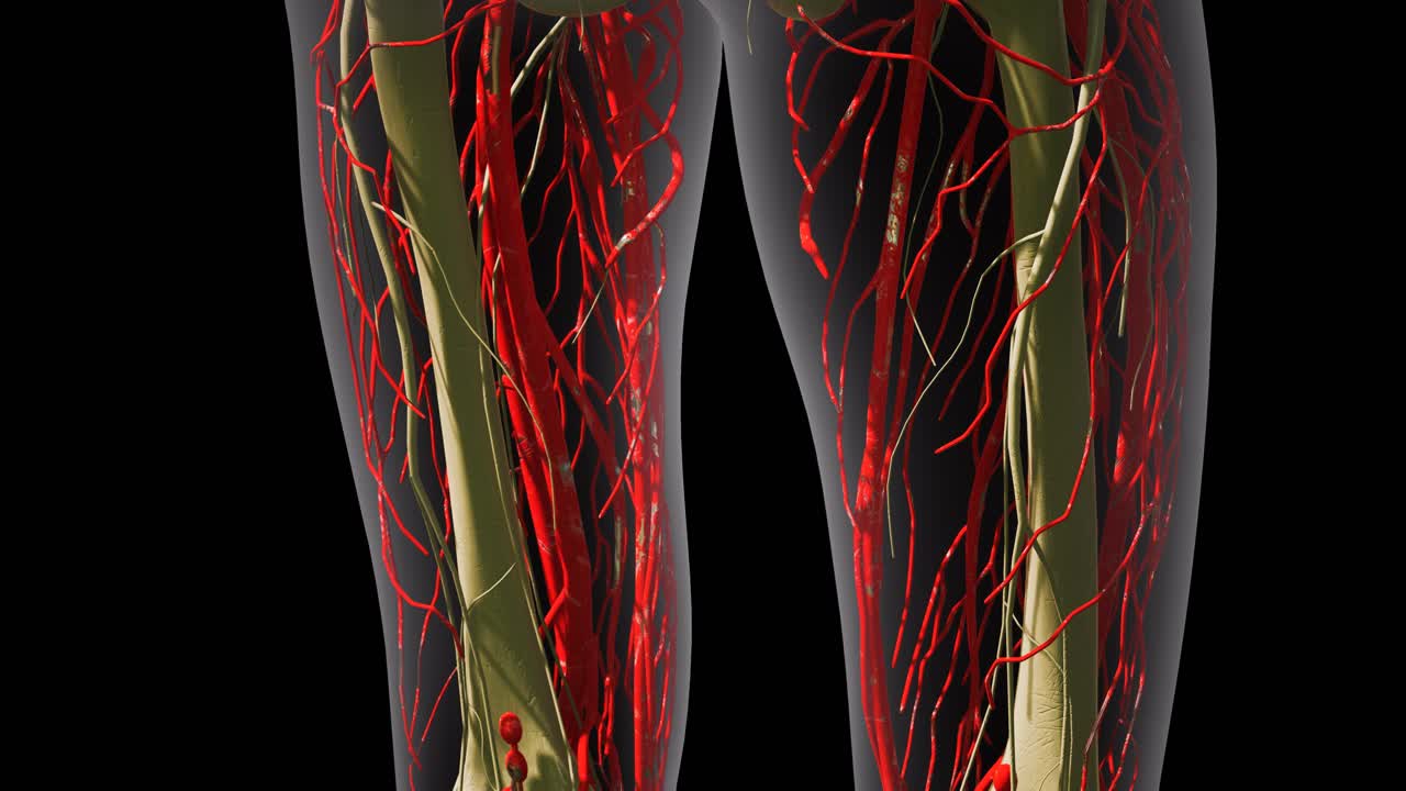 ciencia anatomía de los vasos sanguíneos humanos