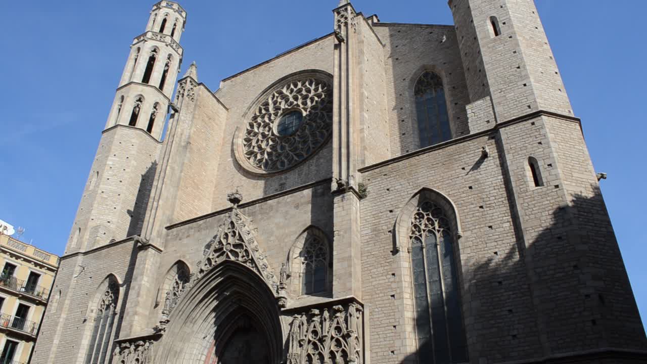 Santa Maria del Pi. Tempio, Barcellona