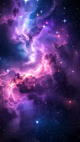 la impresionante nebulosa del espacio profundo