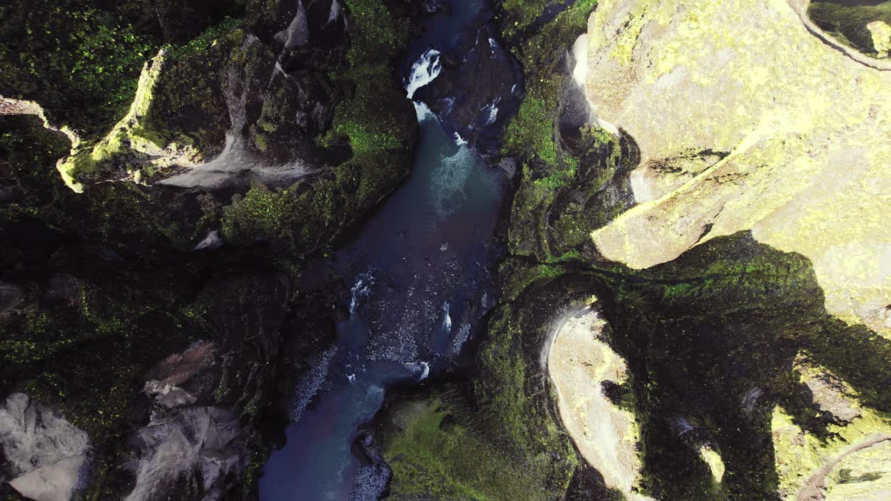 el fjadragljufur aéreo, islandia