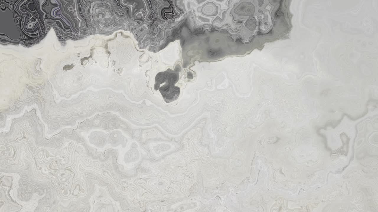 액체 파동의 검은색과 색 배경, 부드러운 배경 애니메이션