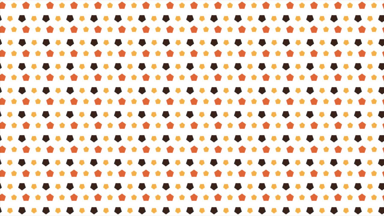 Seamless Repeating Geometric Pentagon Pattern