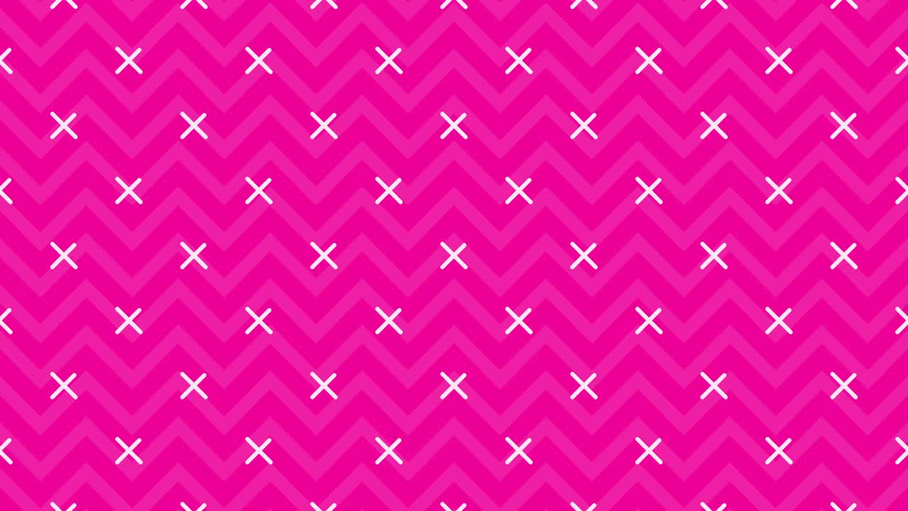 patrón cruzado y patrón en zigzag [ bucle ]