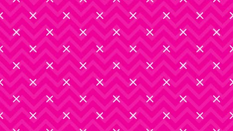 cross pattern and zigzag pattern [ loop ]