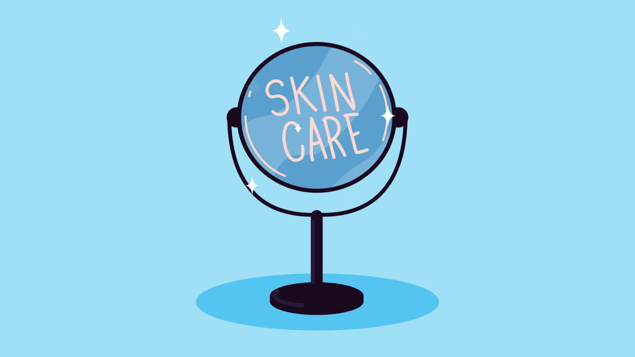 피부 관리 거울