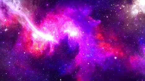 flying in orion nebula 4k is motion footage for scientific and cinematic in space loop background.