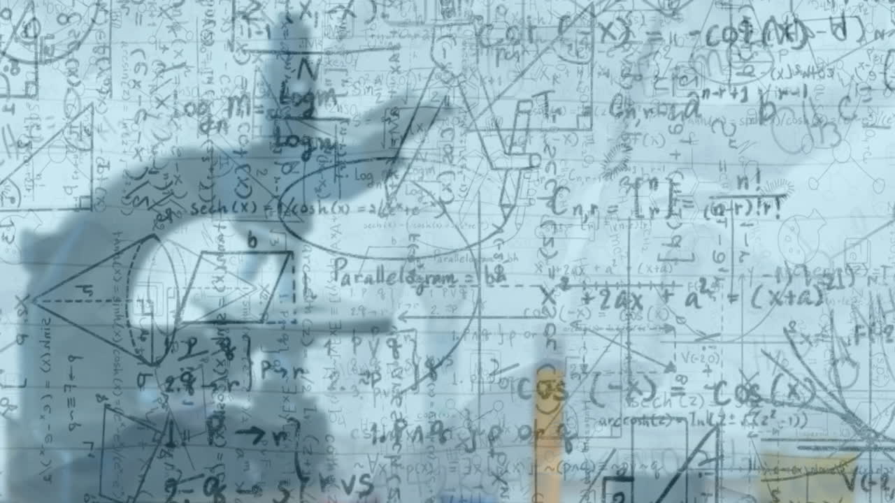 수학 방정식의 애니메이션을 교실에서 현미경으로