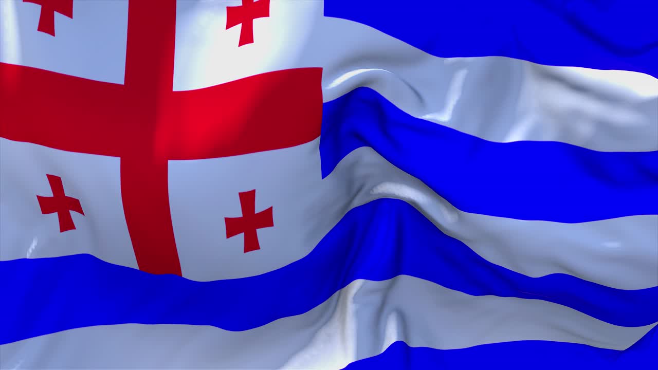 바람의 느린 동작 애니메이션에서 날아오르는 아자리아 발 4k 현실적인 직물 질감 발 부드러운 바람의 날 연속적인 원활한 루프 배경에 날아오르고 있습니다.