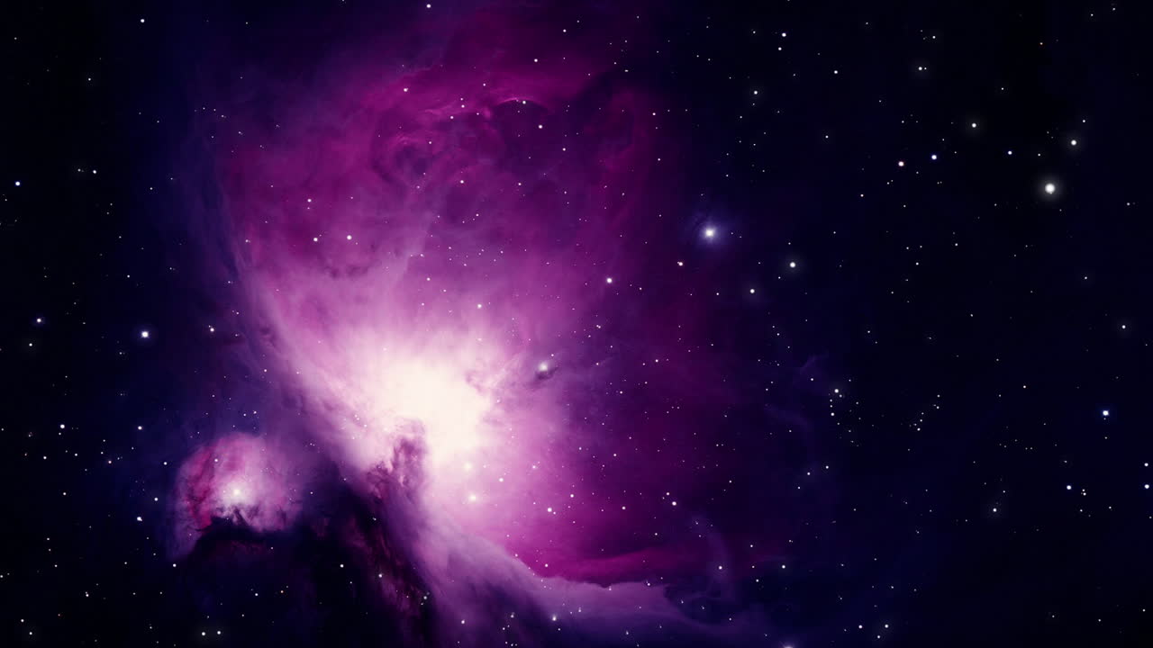 우주 또는 공중 비행의 비디오