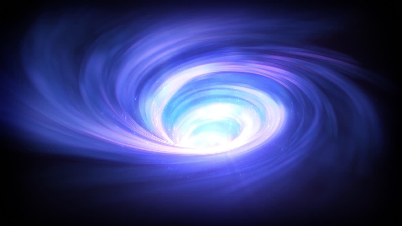 우주 블랙홀 성운 소용돌이 포털 배경 루프 4k 해상도