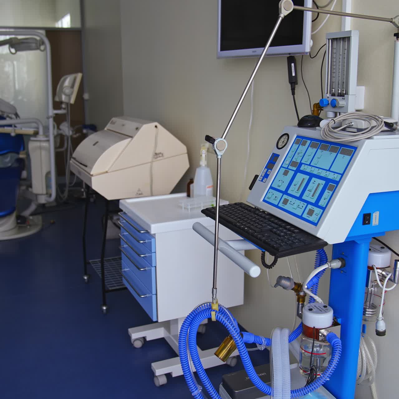 Dentistry hospital healthcare. Professional teeth healthcare treatment