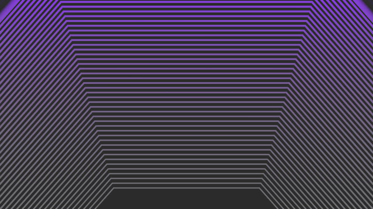 Vibrant Zigzag Pattern Of Alternating Purple And Black Stripes