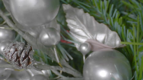 Close-up-christmas-tree-decoration