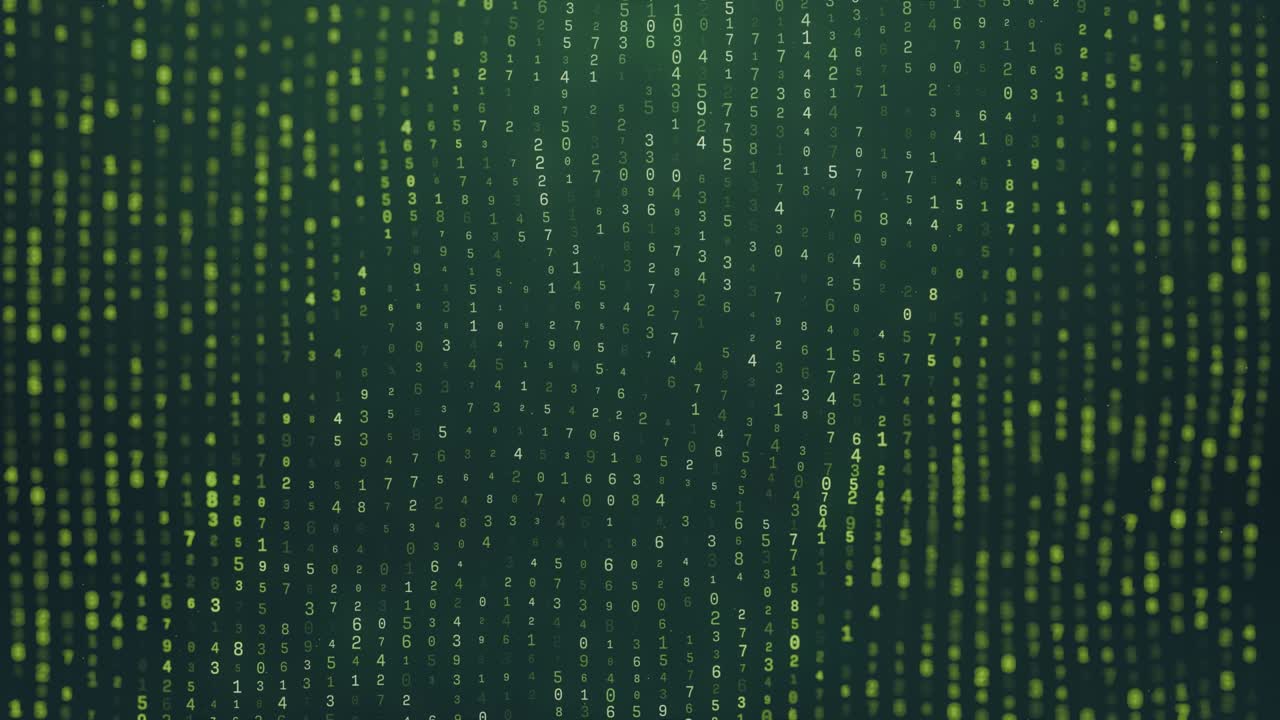 fondo de números de onda abstractos