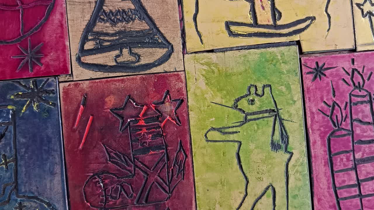 concepto de fondo creativo: navidad festiva y temporada navideña