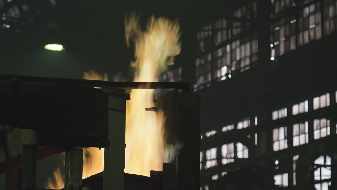 Fire At Forging Shop