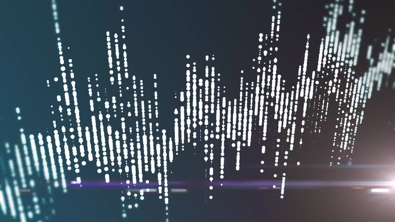 디지털 변형 기술 정보의 음파 데이터