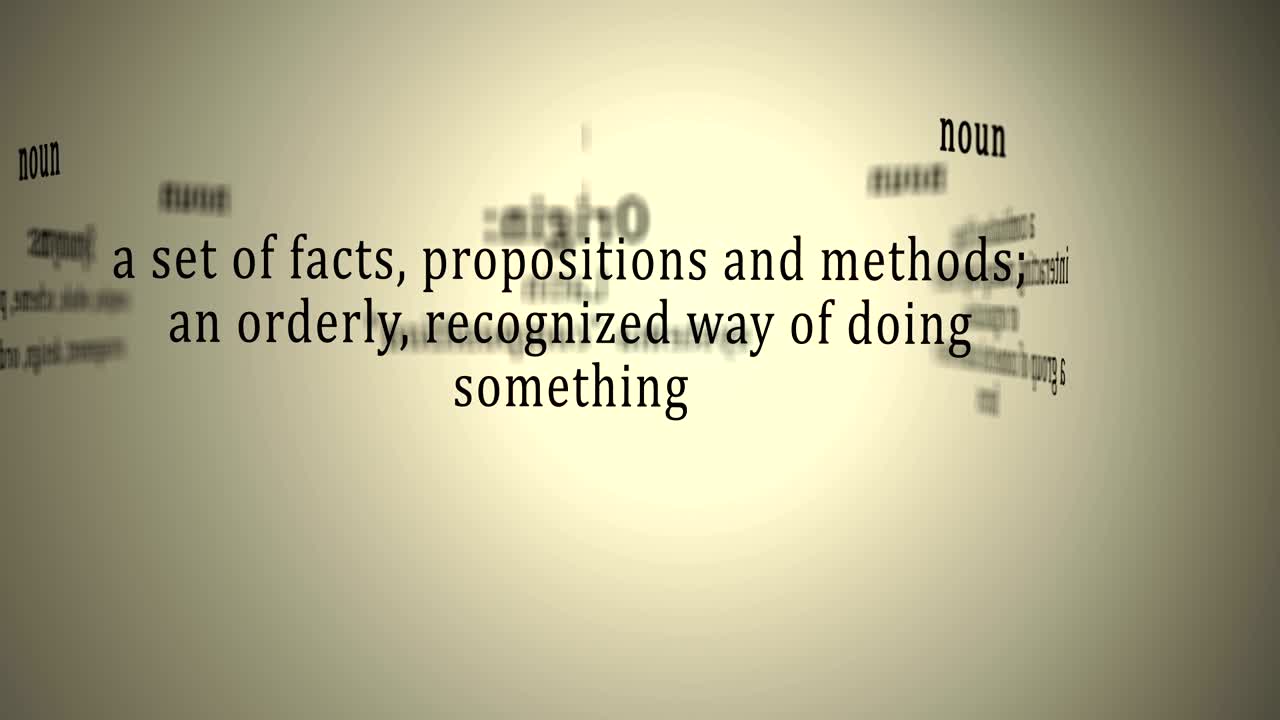 définition: système