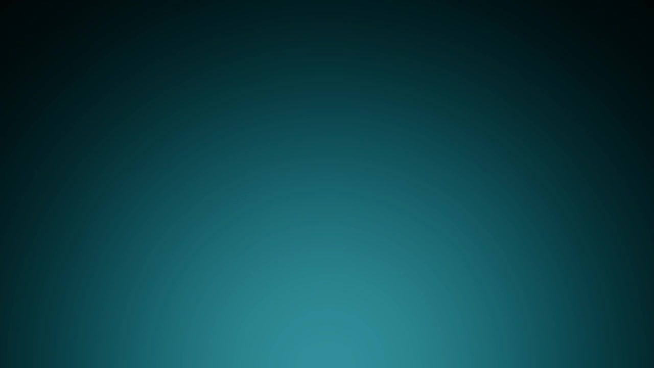 Abstract Teal Light Gradient Fading In and Out