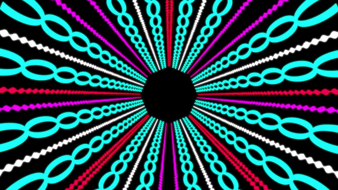 el progreso del túnel cibernético animación gráficos de movimiento