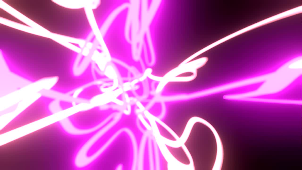 efectos de neón soñadores y coloridos, fondo de bucle infinito o sin costuras.