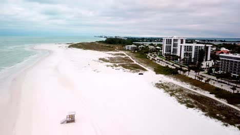 beautiful white sands along lido beach on lido key near sarasota florida