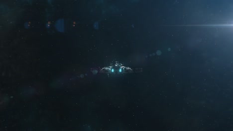 spaceships in space: a sci-fi journey