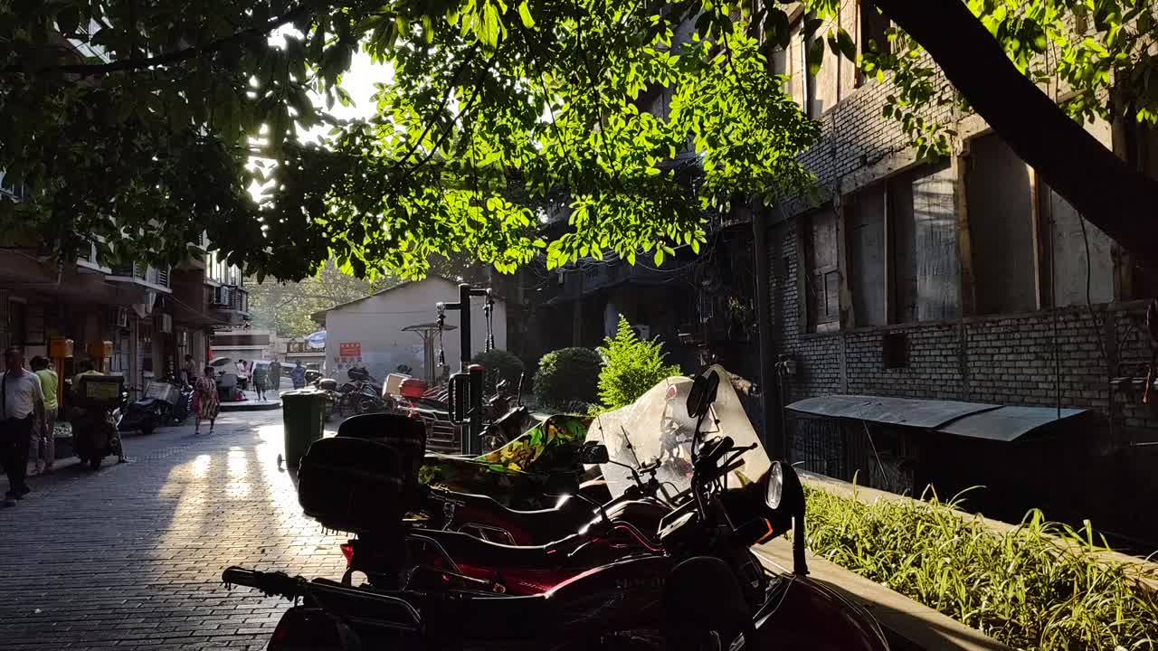 여름에 중국의 커뮤니티