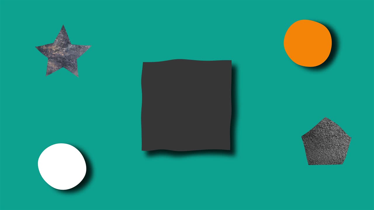 renderización 3d de formas y texturas de conjuntos aleatorios. fondo de arte generado por computadora