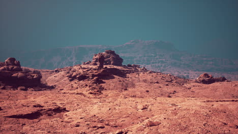crimson cathedral majestic mountain rises above a scenic rocky oasis