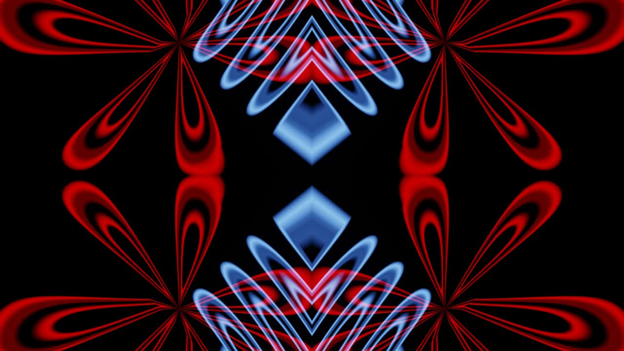 el bucle de abstracción de plasma pulsante azul vj