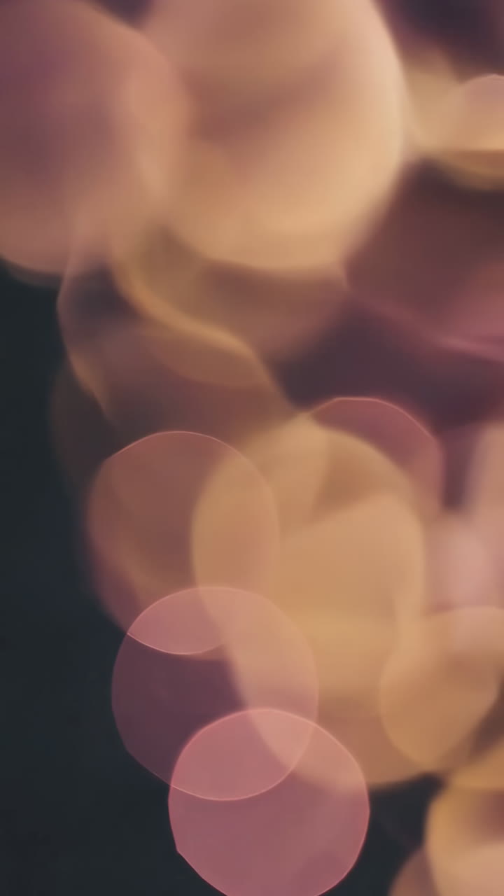 luces bokeh abstractas