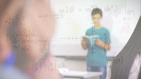 animación de ecuaciones matemáticas sobre el aprendizaje de los escolares