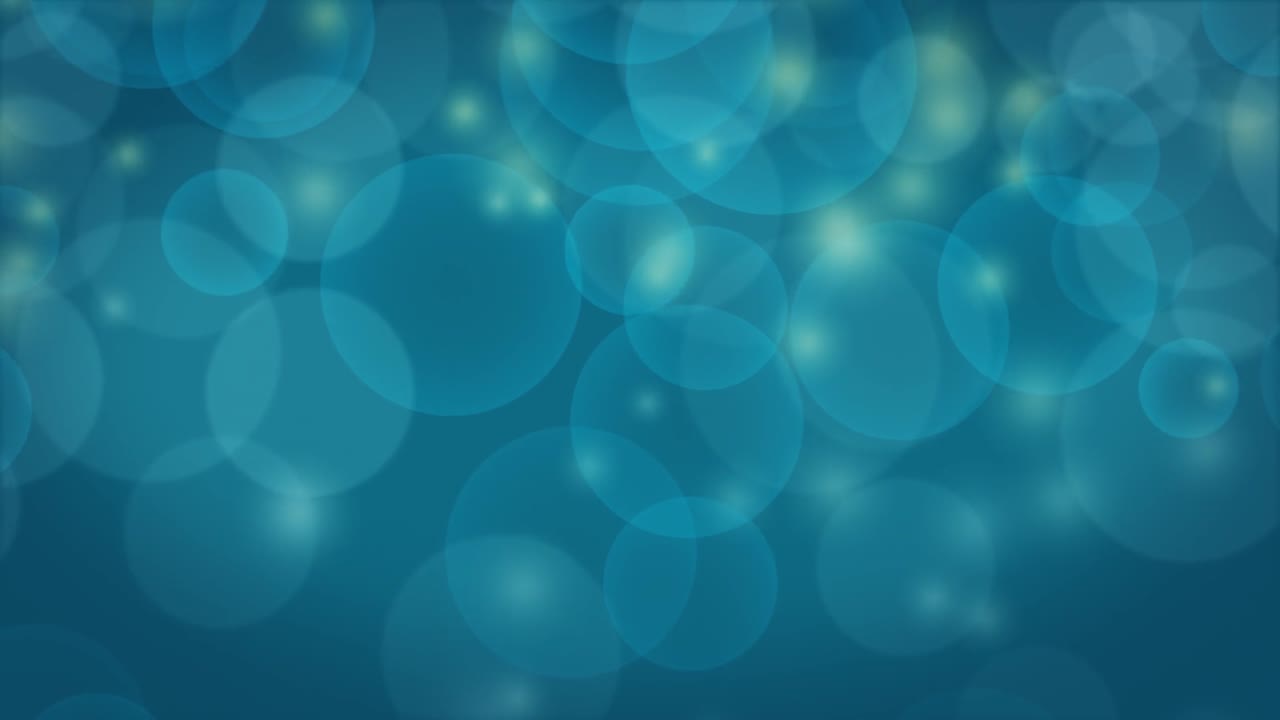 Fondo azul de burbujas