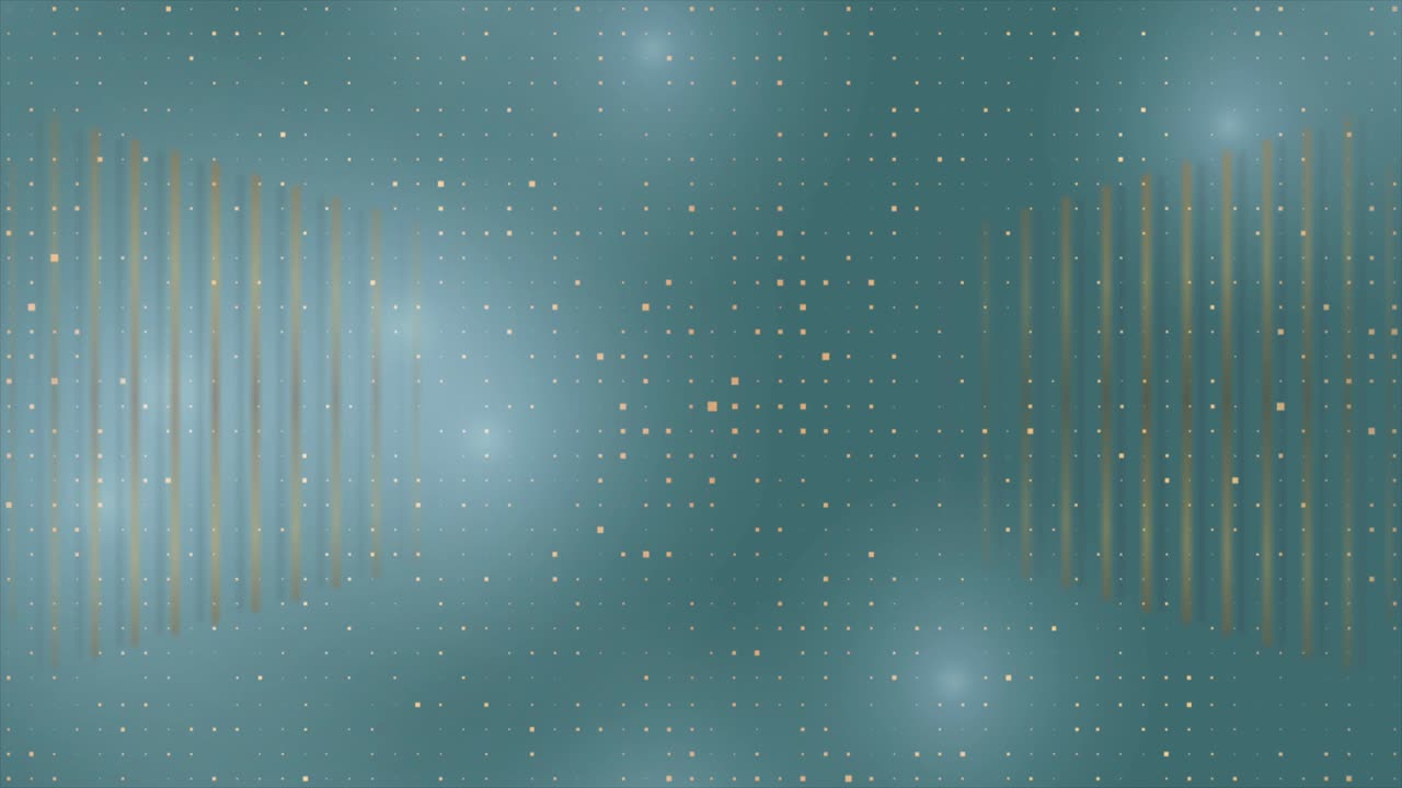 fondo de movimiento tecnológico azul abstracto con líneas doradas