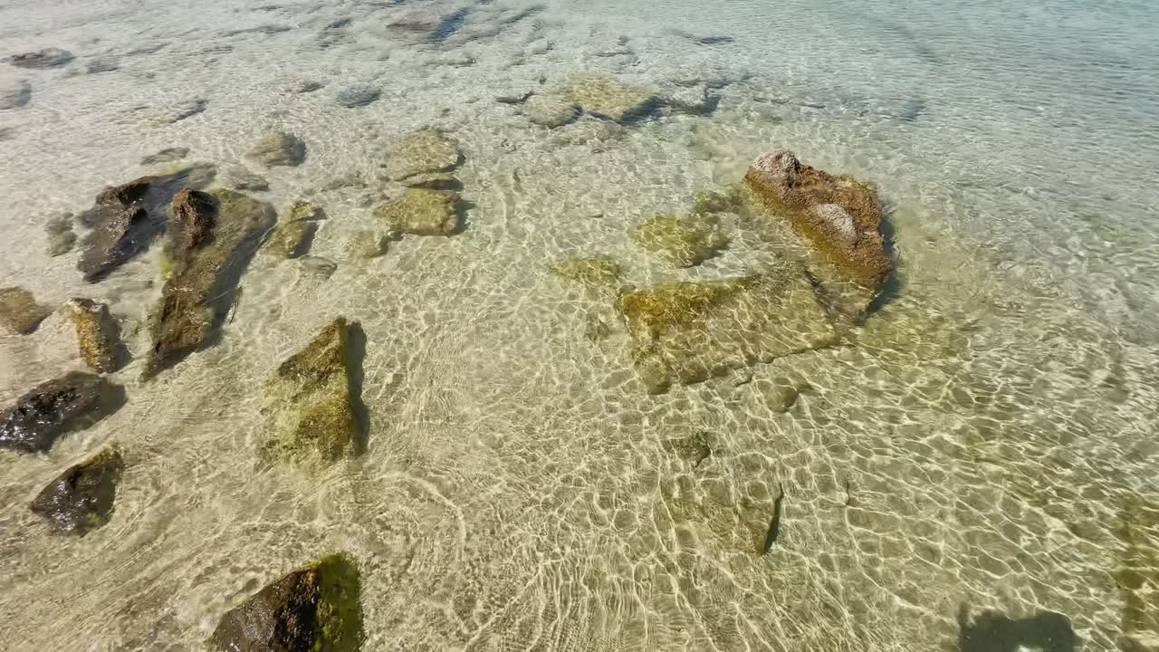 Clear Water with Rocks