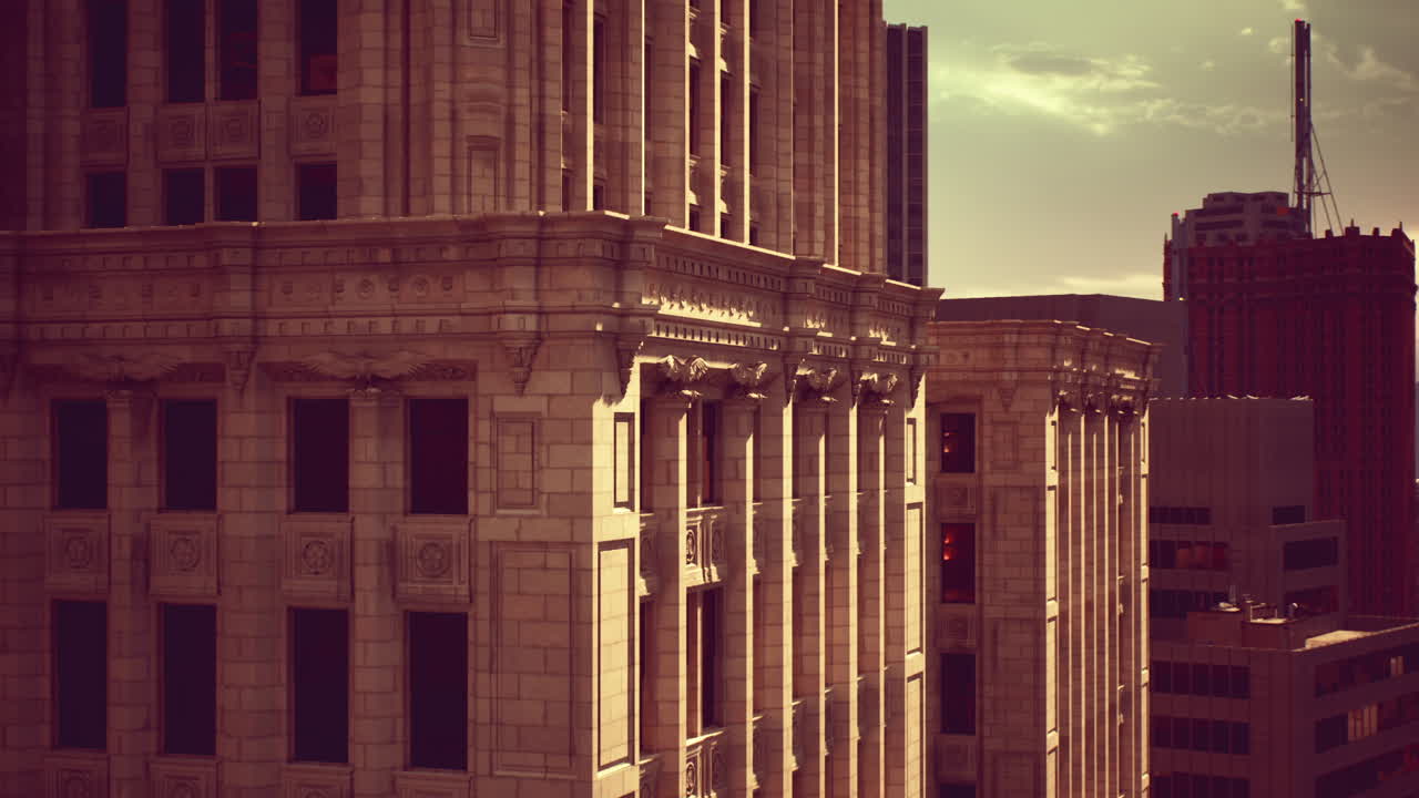 역사적인 도시 건물