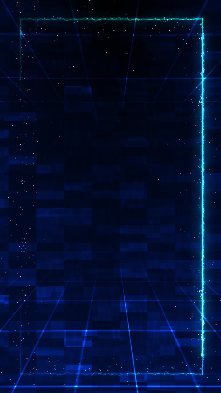 Hud digital technology science fiction framework interface glitch effect empty square abstract